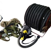 Противогаз шланговый ПШ-20 с маской ШМП (резиновый шланг) фотография
