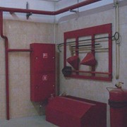 Монтаж внутренних систем пожарного водопровода фото