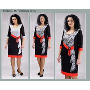 Платье женское модель 1387 размеры: 50-56 фото