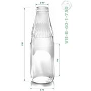 Бутылка стеклянная соковая VII-B-40-1-750
