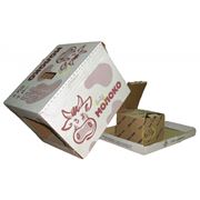 Лотки ящики коробки тара из гофрированного картона фотография