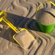 Песок для детской площадки в Витебске фотография