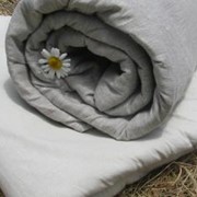 Льняное одеяло фото