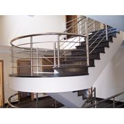 Металлоконструкции ограждающие для лестниц балконов фотография