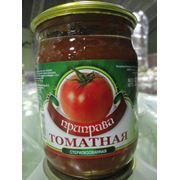 Приправа томатная стерилизованная 0.5 л фотография