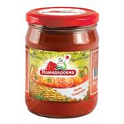 паста томатная ПОМИДОРОВНА фото
