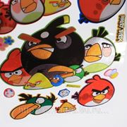 Наклейки Angry Birds фото