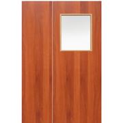 Дверь дымозащитная деревянная фотография