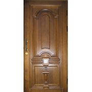 Дверь входная деревянная E12