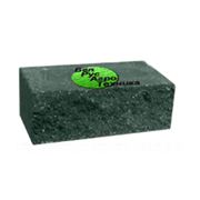 Кирпич полуторный облицовочный СКВ-2-Д 125х250х88 (рваный камень) зеленый фото