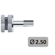 Ключ доводчик имплантатов короткий 2,5 мм
