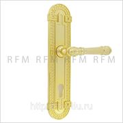 Дверная ручка на планке BOTTICELLI (БОТТИЧЕЛЛИ) для замка с английским ключом. Арт. IA04-02 DR CYL фотография