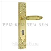 Дверная ручка на планке RASHEEDA (РАШИДА) для замка с английским ключом. Арт. RAS.PL.Y85.OLV фото