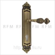 Дверная ручка на планке LUXOR (ЛЮКСОР) для замка с английским ключом. Арт. ММ 2100.Y.21 фотография