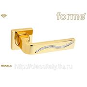 Итальянская Дверная ручка на квадратной розетке FORME GR190 MONZA “S“ фото