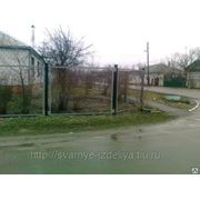Забор из сетки в раме фото