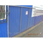 Забор из сетки металлической ЦПВС купить в Новосибирске фотография