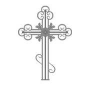 Кованный крест 002