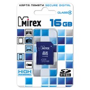Карта памяти SDHC MIREX 16GB фото
