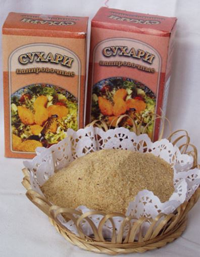 Панировочные сухари ржаные