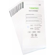 Крафт-пакеты для стерилизации Медтест белые , 100х200 мм, 100 шт. фотография