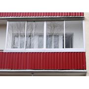 Рамы балконные алюминиевые раздвижные фото