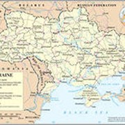 Создание векторных карт местности, географических, ге фото