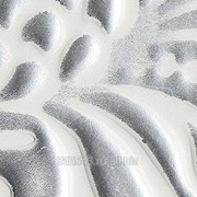 Панель стеновая Sibu Leather line Imperial White/Silver с клеем фотография