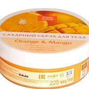 Сахарный скраб для тела Fresh Juice Апельсин и манго фото