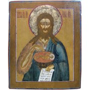 Икона Иоанн Предтеча конец XVIII в