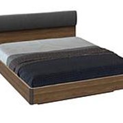 Двуспальная кровать ТриЯ Харрис СМ-302.01.002 Кровать с мягким элементом к спинке тип 1 (1600) фото
