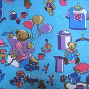 Ткань Оксфорд детский принт Мишки фото
