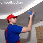 Шпаклевка стен и потолков фото