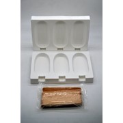 Форма для мороженного с деревянными палочками (силикон) фотография