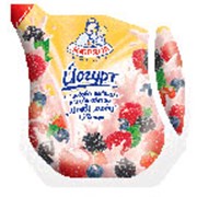 Йогурт питьевой 1.5% лесная ягода Эколин 450 г