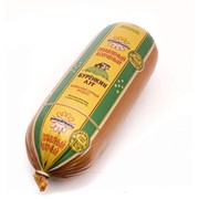 Сырный продукт плавленый колбасный копченый “Буренкин луг“ 40% фото