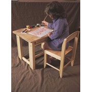 Подарочный набор для ребёнка - столик + стульчик фотография