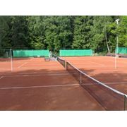 Профессиональное спортивное покрытие Clay court (грунт или теннисит) фотография