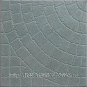 Тротуарная плитка 400х400х50 «Паутинка» цвет серый фото