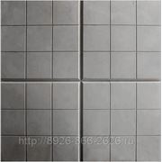 Тротуарная плитка “Рваная Сеть (Сетка) “ 350 х350 х 50 цвет серый фото