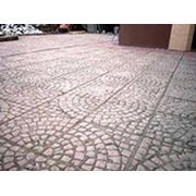 Тротуарная плитка “Колодец“,350*350*45, (8 шт/м2) фото