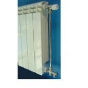 Краны регулировочные Luxor Блок для нижнего подключения с ручной регулировкой для однотрубной системы отопления (0.5)