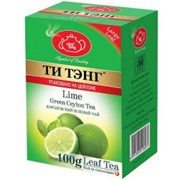 Чай весовой зеленый Ти Тэнг Lime, 100 г 4791005116037 фото