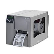 Zebra S4M принтер печати этикеток штрих-кода фото