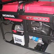 Бензогенераторы. Генератор трёхфазный Honda ET 12000 RG. фото