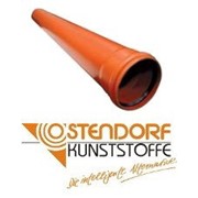 Труба канализационная 110х1000 KGEM наружная Ostendorf фотография