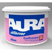 ЭСКАРО (eskaro) Краска Аура Aura Golfstrom особо прочная моющаяся для стен и потолков 0,9л