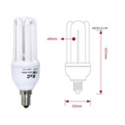 Лампы энергосберегающие RC LUX D7-3U-7W-E27-2700