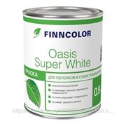 Краска Tikkurila “Oasis Super White“ для потолков, Тиккурила, 9 л, супербелая фотография