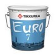 Краска “Тиккурила“ для стен и потолков в/эм “Евро 7“ базис А 9л фото